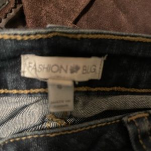 Fashion bag jeans shorts, great condition, size:6